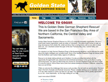 Tablet Screenshot of gsgsrescue.org
